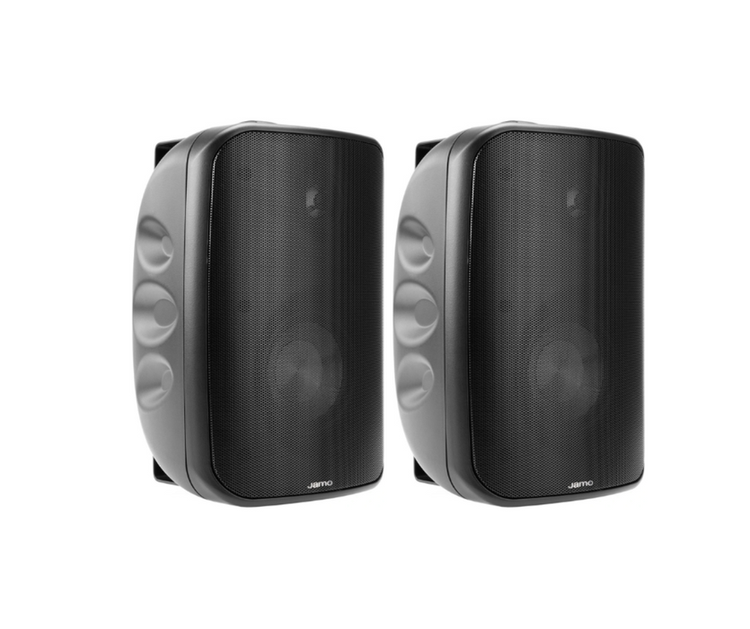 Jamo I/O 5 All Weather 5.25" 4 Ohm with 1" Aluminum Tweeter Outdoor Speaker - Black (Pair) - Certified Refurbished