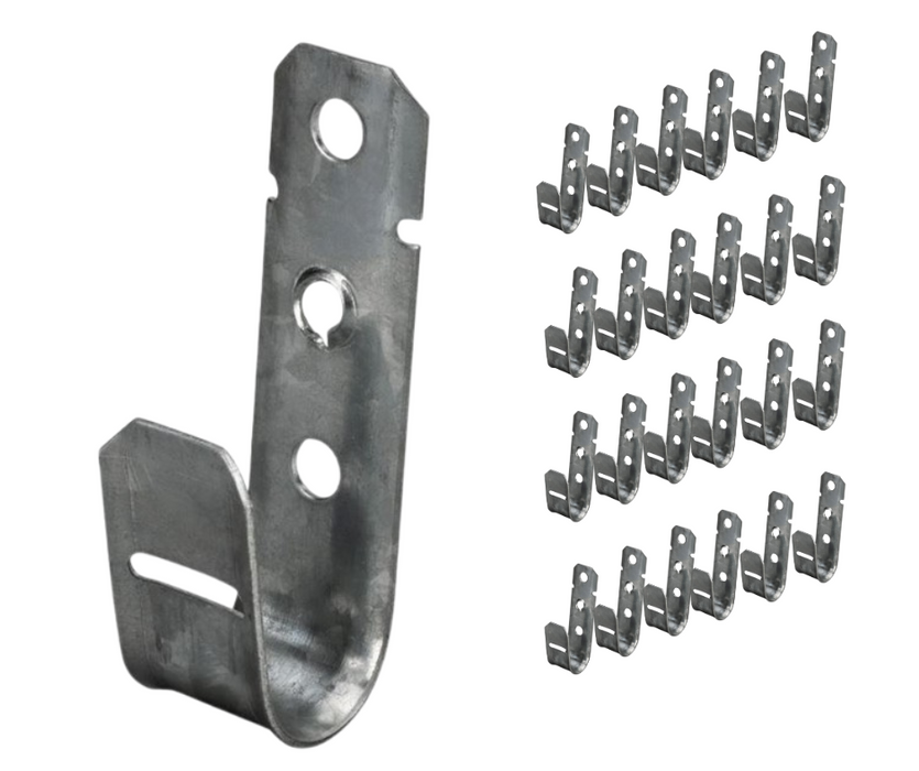 3/4″ J Hook Cable Support Zinc Coated Steel Pack of 25