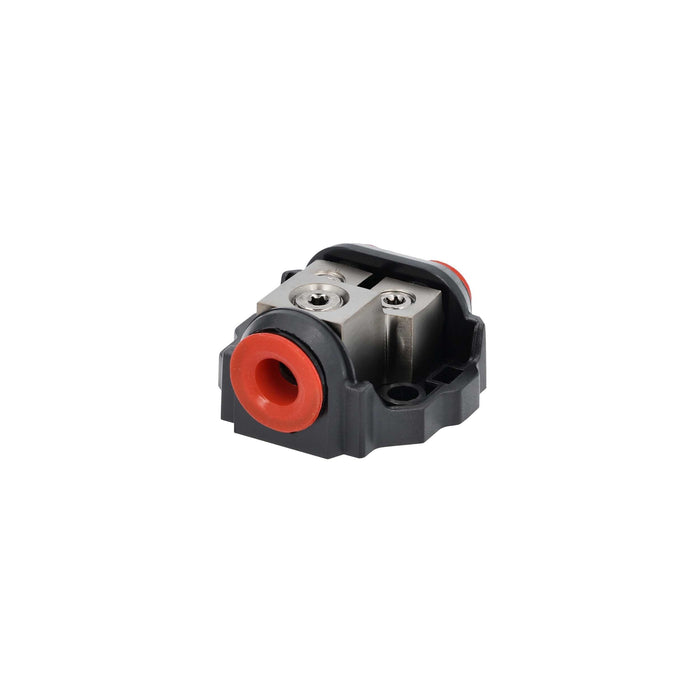 T-spec VDB2 2-Position 1/0-4 AWG in/(2) 4/8 AWG out Compact Distribution Block