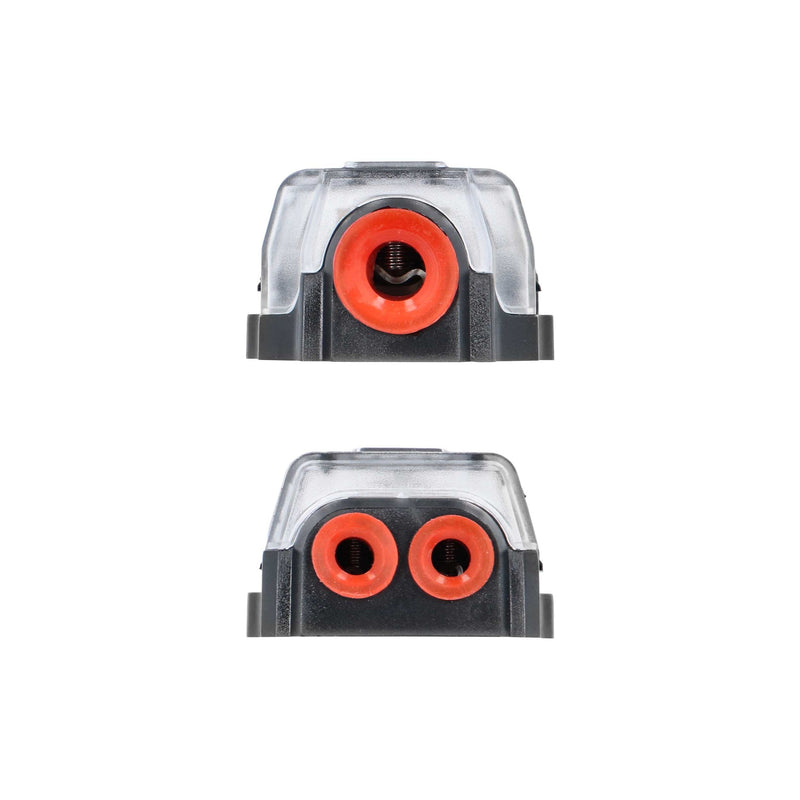 T-spec VDB2 2-Position 1/0-4 AWG in/(2) 4/8 AWG out Compact Distribution Block