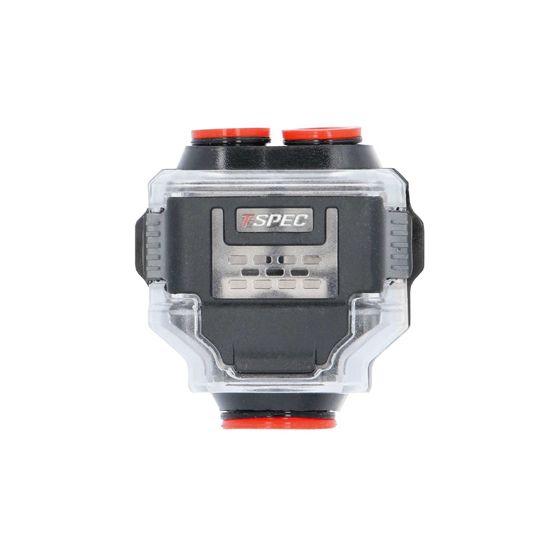 T-spec VDB2 2-Position 1/0-4 AWG in/(2) 4/8 AWG out Compact Distribution Block