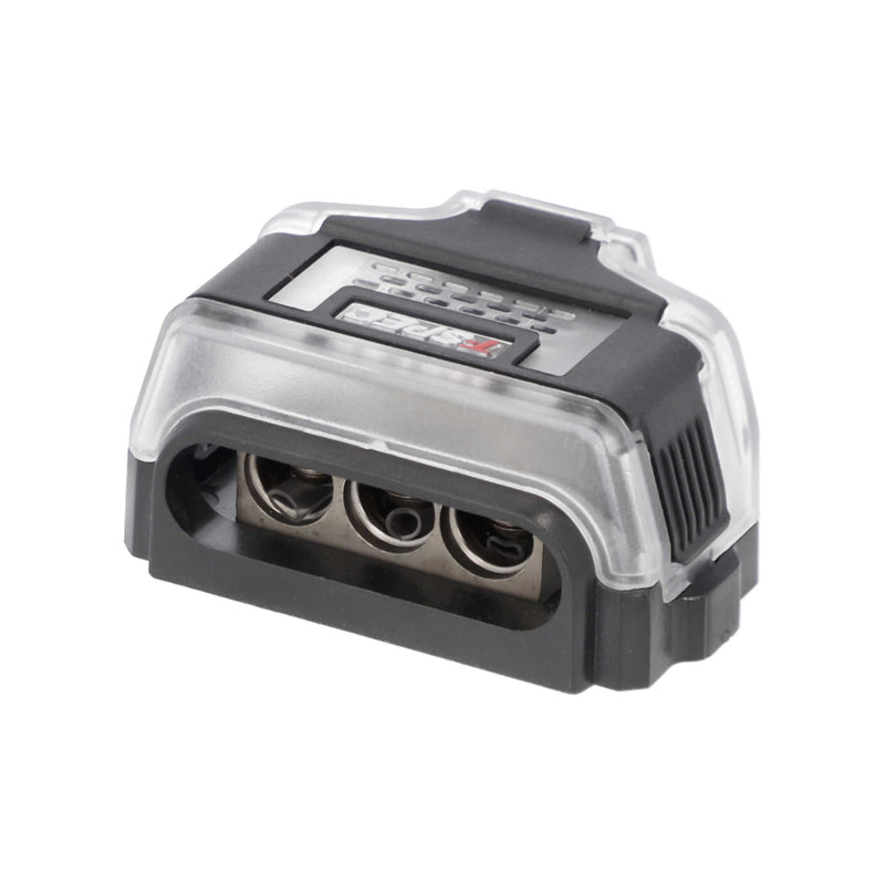 T-spec VDB3 3-Position 1/0-4 AWG in (3) 4/8 AWG Out Ground Distribution Block