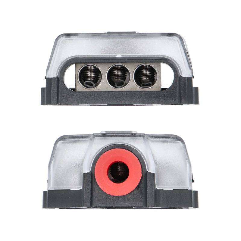 T-spec VDB3 3-Position 1/0-4 AWG in (3) 4/8 AWG Out Ground Distribution Block