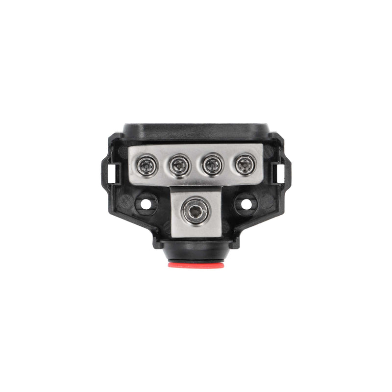 T-spec VDB4 4-Position 1/0-4 AWG in/(4) 4/8 AWG out Compact Distribution Block