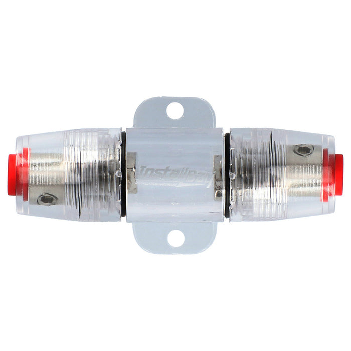 The Install Bay WFH-MANL 4/8 Gauge Mini ANL Nickel Fuse Holder (10 Pack)