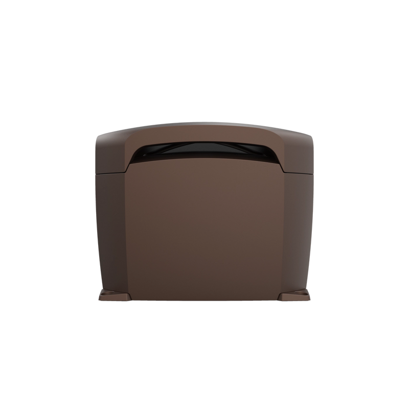 Klipsch Courtyard 4.1 Landscape Speaker System 8-Ohms with Four Aimable Satellites and 10" Subwoofer - Brown Matte