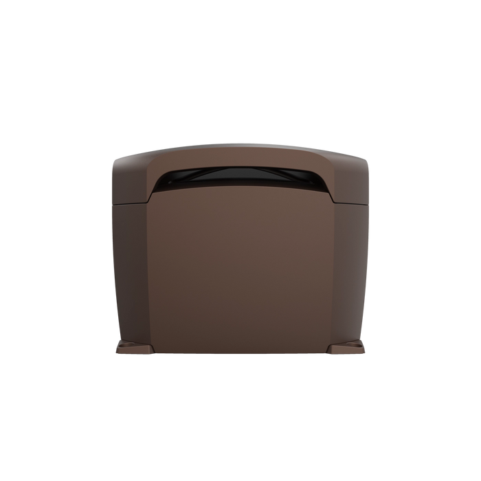 Klipsch Courtyard 4.1 Landscape Speaker System 8-Ohms with Four Aimable Satellites and 10" Subwoofer - Brown Matte