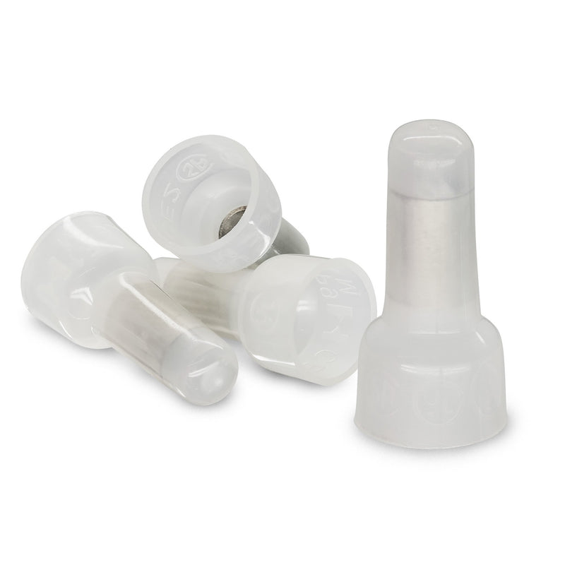 XCC-16-14 Clear 16-14 Gauge Crimp Cap Wire Connector (1000/pack)