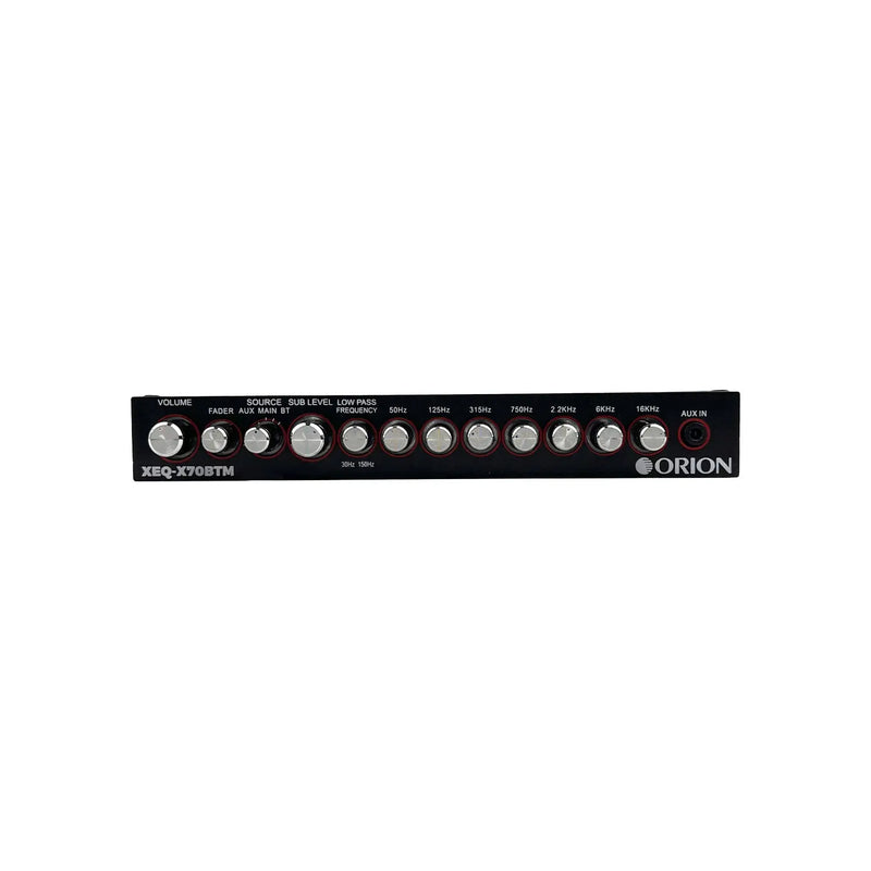 Orion XEQ-X70BTM 7-Band Graphic Equalizer w/ Bluetooth Marine Ready