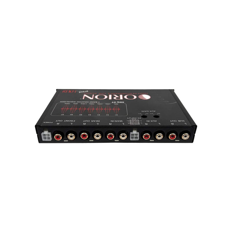 Orion XTR XEQ-X7 Marine Grade 7-Band Graphic Equalizer with Front AUX Input