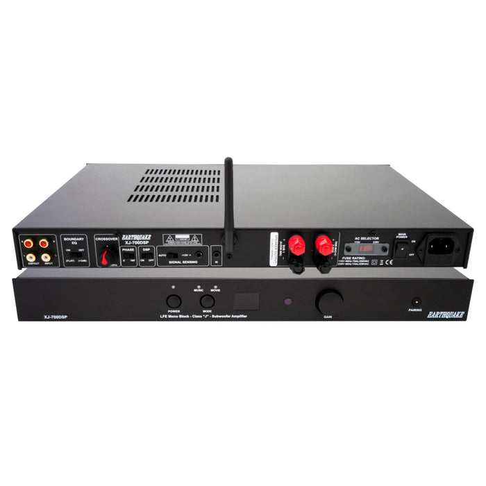 Earthquake Sound XJ-700DSP Class J 700W LFE Mono Subwoofer Amplifier Built-in App Controlled DSP