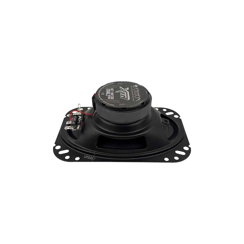 Orion XTR46.2 XTR Series 4"x 6" 200 Watts Max 2-Way Coaxial Speakers 4 Ohm (Pair)