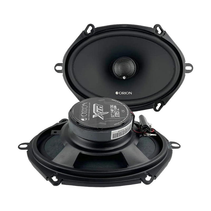 Orion XTR57.2 XTR 5"x7" 2-Way Coaxial Speakers 300W Super Strontium Ferrite Magnet (Pair)