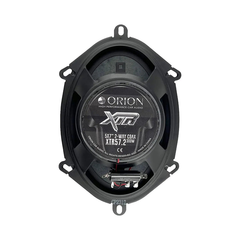 Orion XTR57.2 XTR 5"x7" 2-Way Coaxial Speakers 300W Super Strontium Ferrite Magnet (Pair)