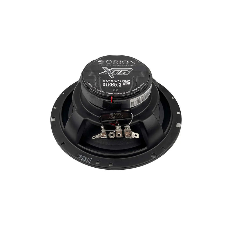 Orion XTR65.3 XTR 6.5" inch Car Audio 3-Way Coaxial Speakers 4 Ohms 400 Watts Max (Pair)