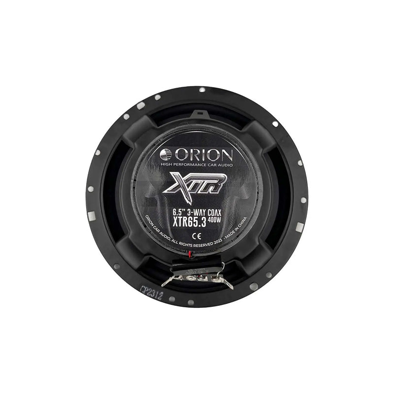 Orion XTR65.3 XTR 6.5" inch Car Audio 3-Way Coaxial Speakers 4 Ohms 400 Watts Max (Pair)