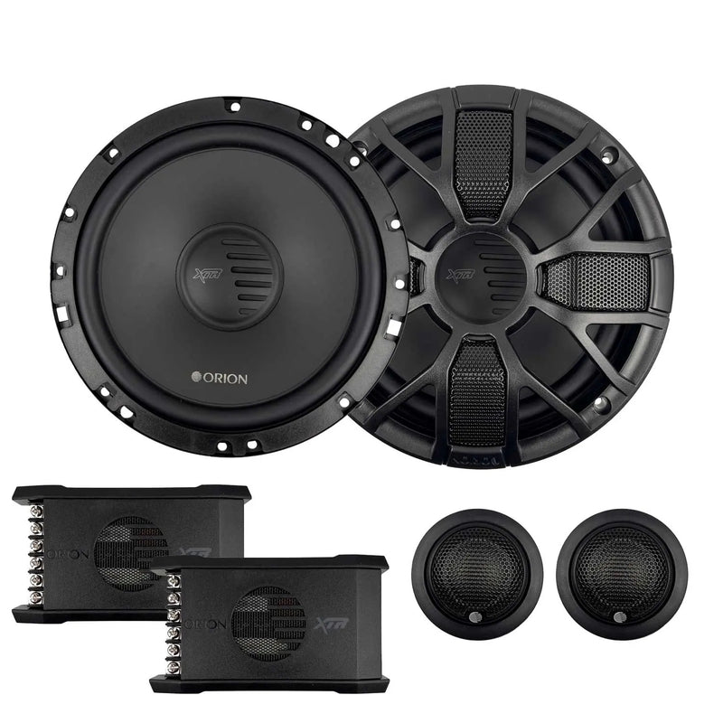 Orion XTR65.SC 6.5" 4 Ohm 450W Max Full Range Car Audio Speaker Component System (Pair)