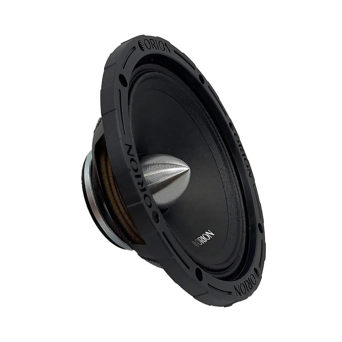 Orion ORI-XTR652NEO XTR Series 6.5" Shallow Neodymium Midrange Speakers 1200 Watts Max 2 Ohm Car Audio (Pair)