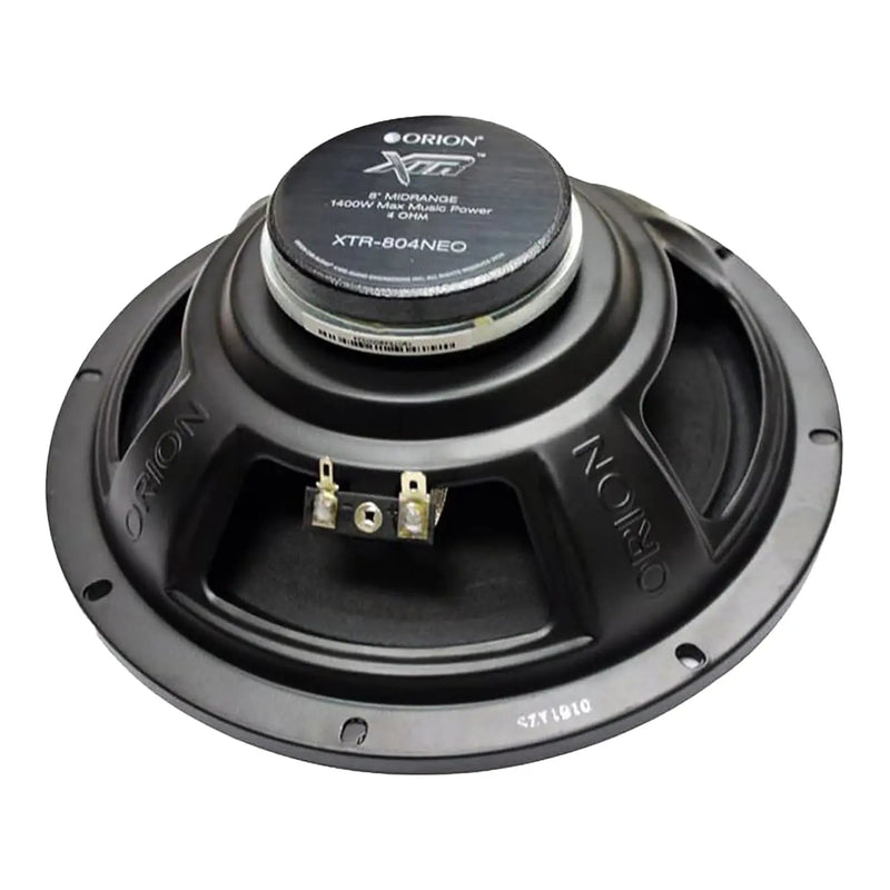 ORION XTR-804NEO 8" Midrange Speakers 1400 Watts Max Power 4 Ohms Car Audio (Pair)
