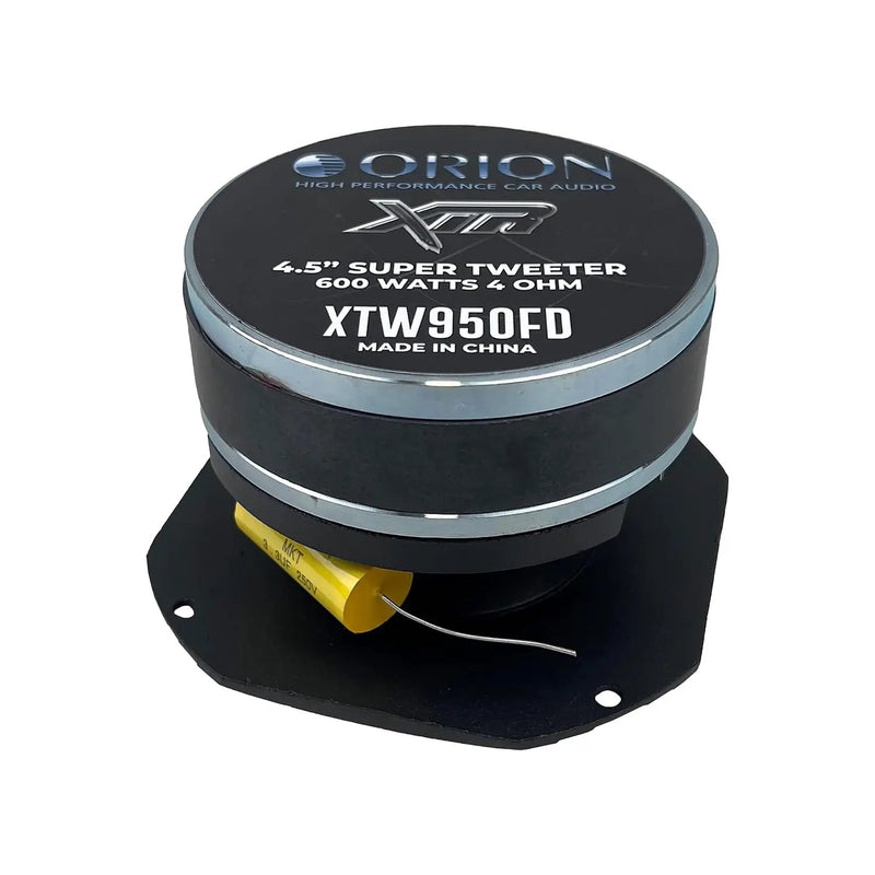 Orion XTW950FD 4.5" 600W Max 4 Ohms Aluminum Car Audio Bullet Tweeter (Each)