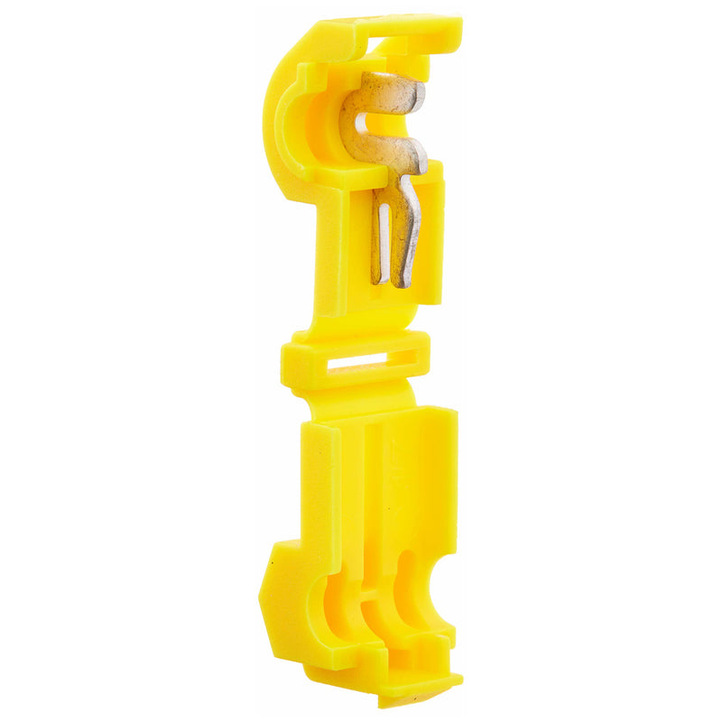 12-10 Gauge AWG Yellow Insulation Displacement T-Tap Connector 100 Pack