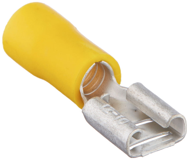 Install Bay YVFD250 12-10 Gauge .250 Female Quick Disconnect (100/pk)
