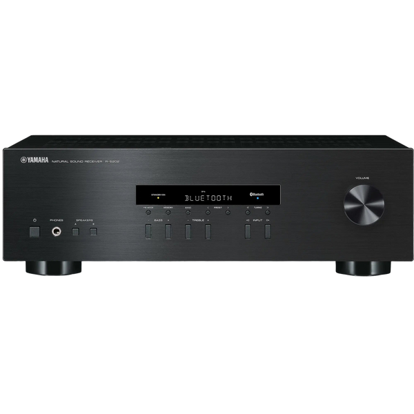 Yamaha R-S202 2-Channel Natural Sound Stereo Receiver with Bluetooth 40 AM/FM Presets
