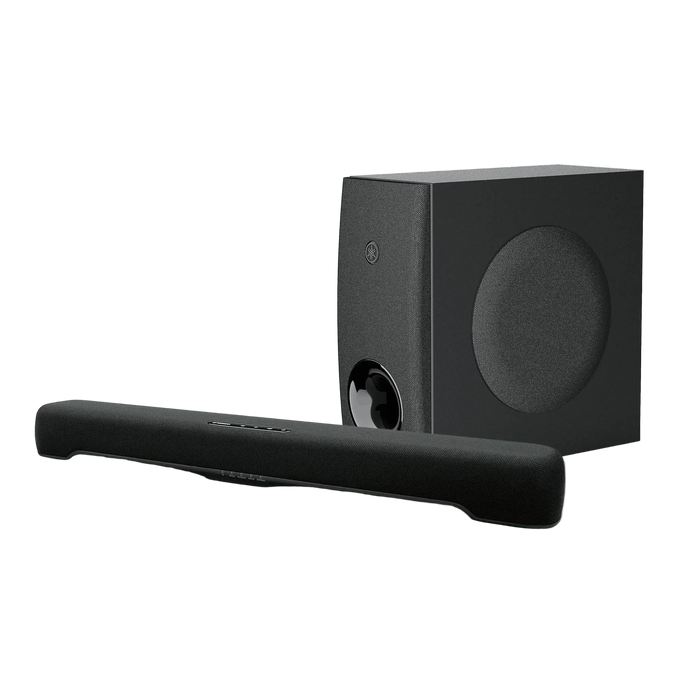 Yamaha SR-C30A Compact Sound Bar Bluetooth with Wireless Subwoofer Black