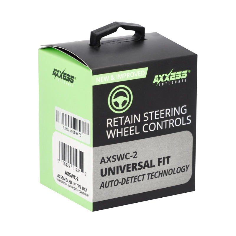 Axxess AXSWC-2 Universal Steering Wheel Control and Data Interface