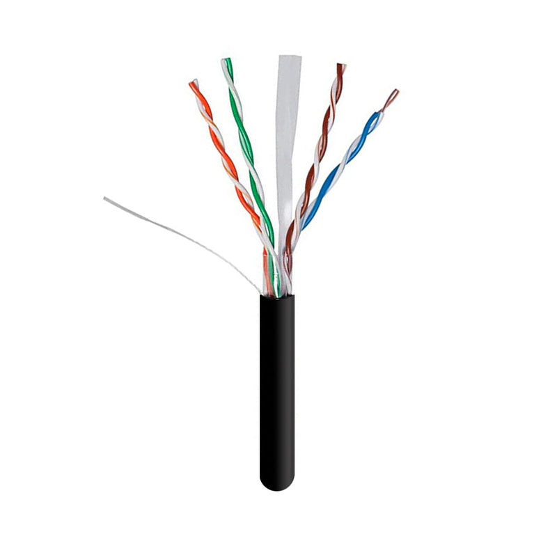 Cat6 1000FT UTP Ethernet Cable Direct Burial 23AWG Bare Copper