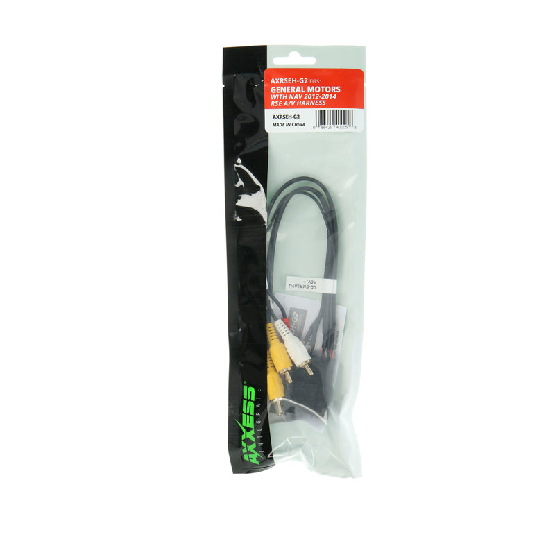 Axxess AXRSEH-G2 GM (with NAV) RSE A/V Retention Harness for select 2008-2016 GMC Chevrolet Cadillac