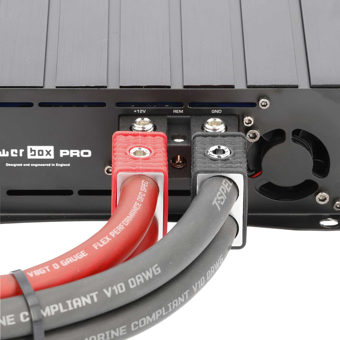 The Install Bay IBWRD04 Dual 1/0 AWG To 4 AWG Input Wire Reducers (Pair)