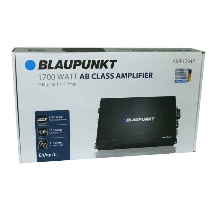 Blaupunkt AMP1704P 1700 Watts AB Class Full Range-Full 4-Channel Amplifier