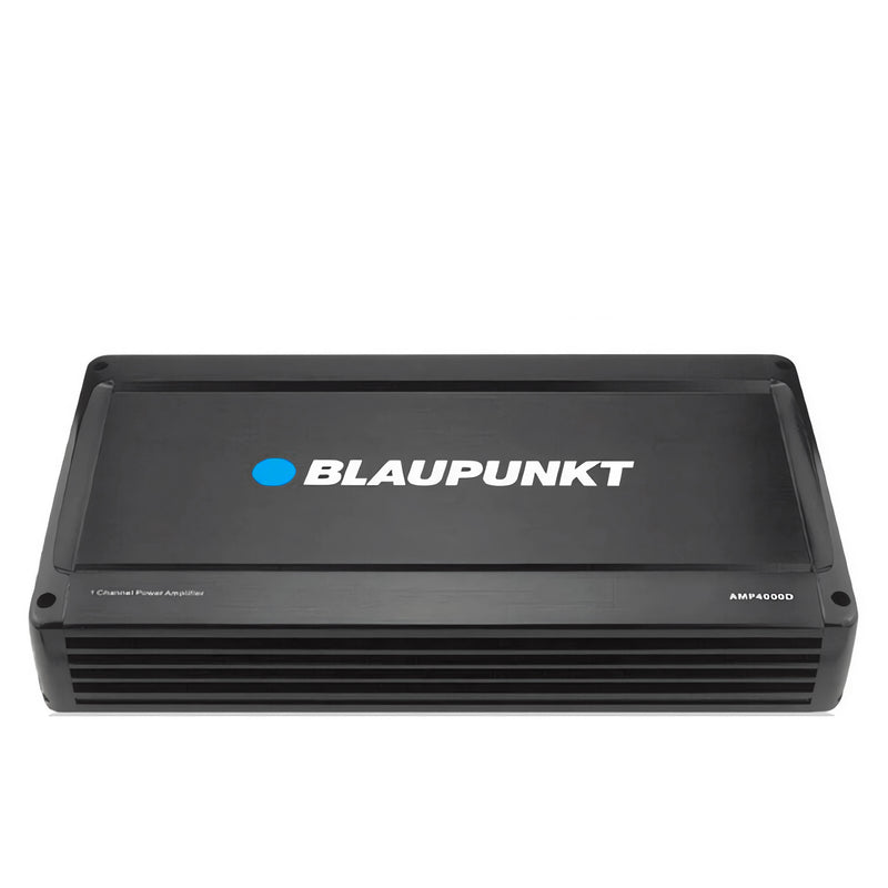 Blaupunkt AMP4000D 4000 Watts Max Monoblock Class D Car Amplifier with Bass Remote