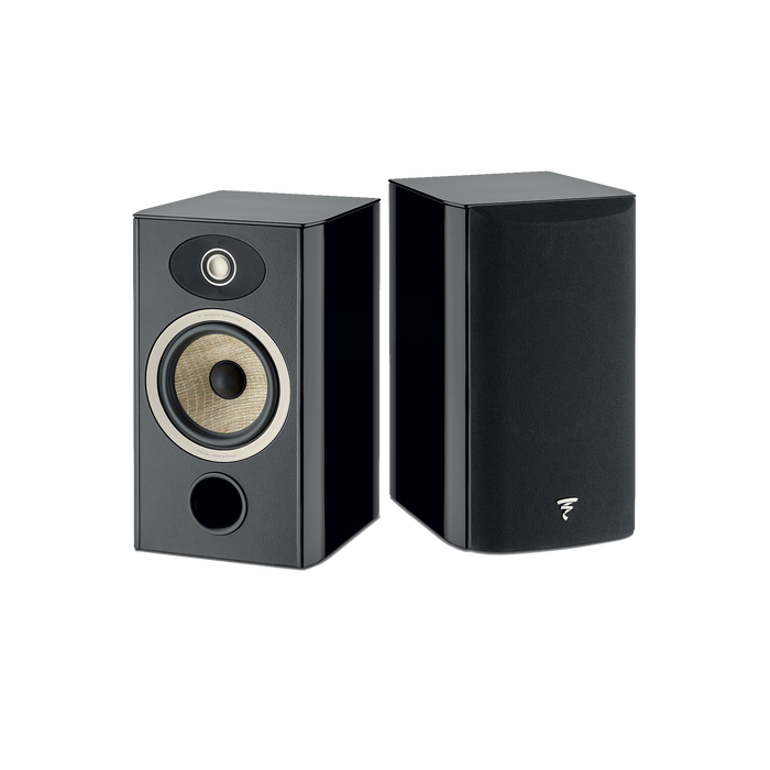 Focal Aria Evo X No. 1 Bass-Reflex 2-Way Bookshelf Loudspeaker - Black High Gloss (Pair)