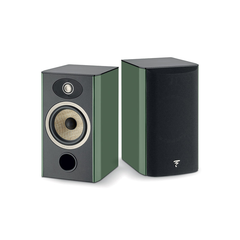 Focal Aria Evo X No. 1 Bass-Reflex 2-Way Bookshelf Loudspeaker - Moss Green High Gloss (Pair)