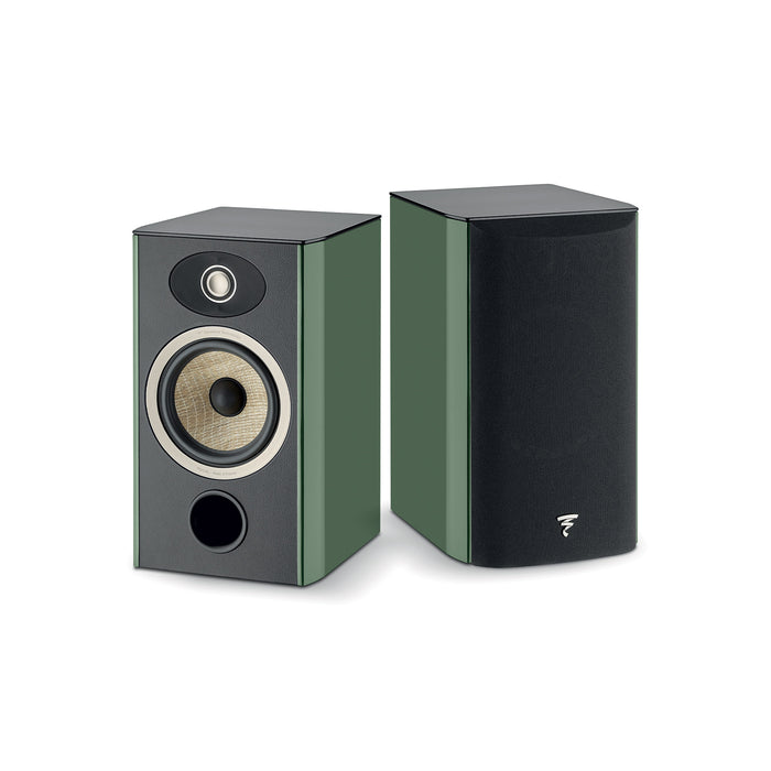 Focal Aria Evo X No. 1 Bass-Reflex 2-Way Bookshelf Loudspeaker - Moss Green High Gloss (Pair)