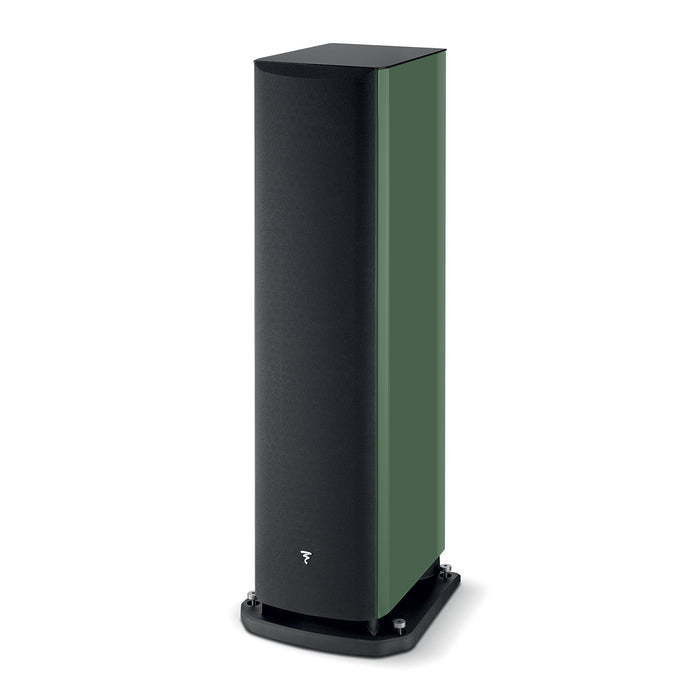 Focal Aria Evo X No. 4 Bass-Reflex 3-Way Floor-standing Loudspeaker - Moss Green High Gloss (each)