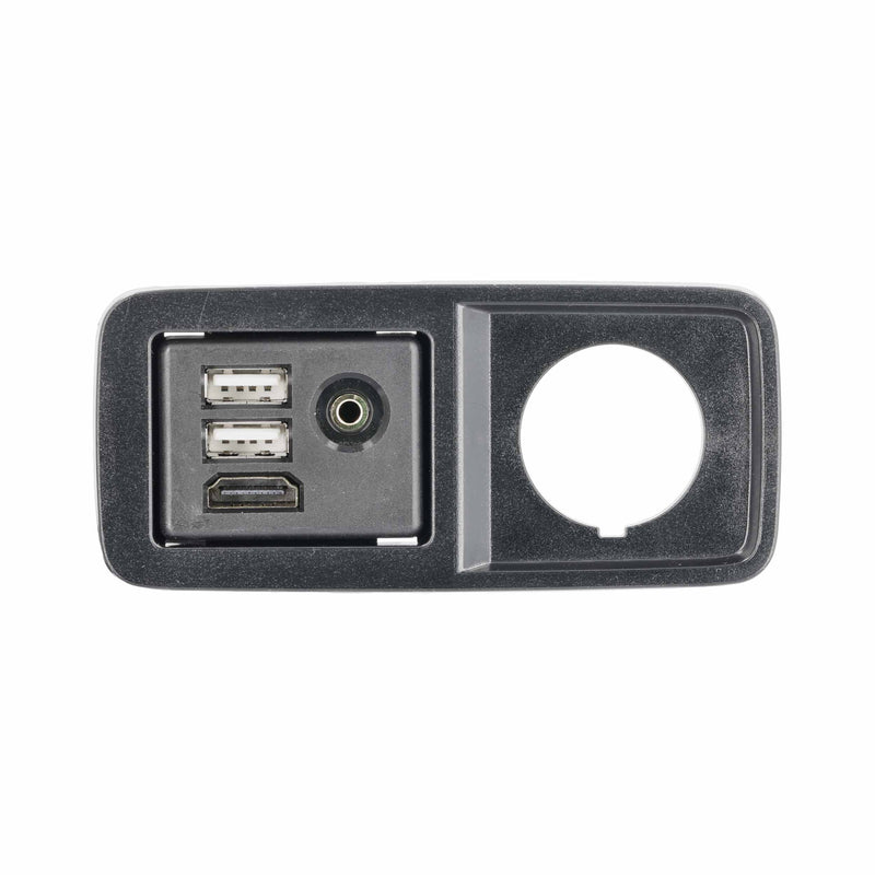 Axxess AXUSB-JP1 USB/AUX/HDMI 3 feet Dash Panel for Select 2015-Up Chrysler/Dodge/Jeep Vehicles
