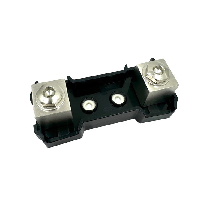 1/0 or 4 Gauge In-Out Inline ANL Fuse Holder Nickel Plated Brass with Heat-Resistant Cover