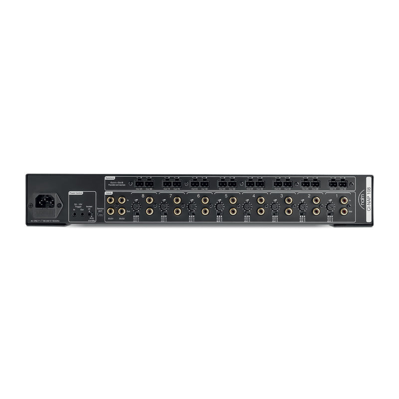 Naim CI-NAP 108 16-channel Power Amplifier, 8 zones, Rack-mountable, 260 Watt