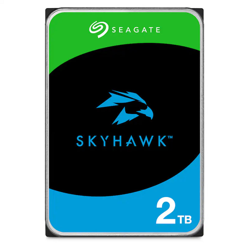 Seagate Skyhawk 2TB Surveillance Hard Drive 3.5" SATA 6GB/s Internal HDD for Security DVR/NVR