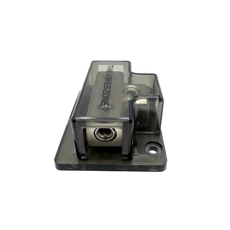 1/0 or 4 Gauge Input to 2 x 4 or 8 Gauge Output Power/Ground Distribution Block