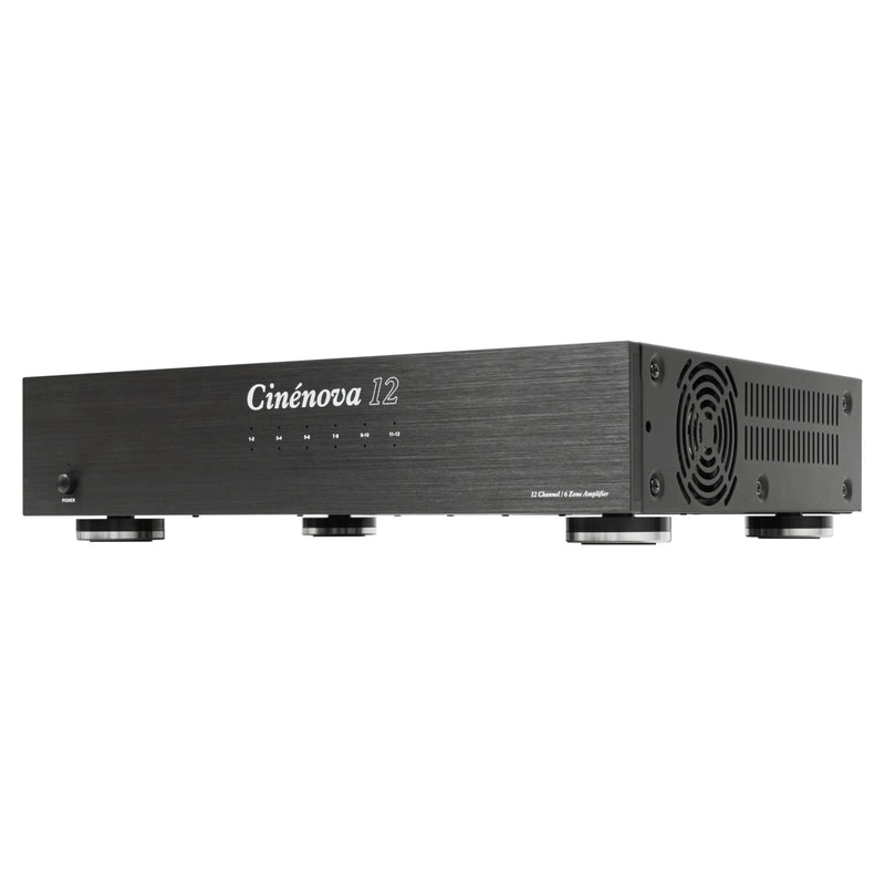 Earthquake Cinenova 12 6 Zones Multi-Room Audio 12-Channel Amplifier with subwoofer output