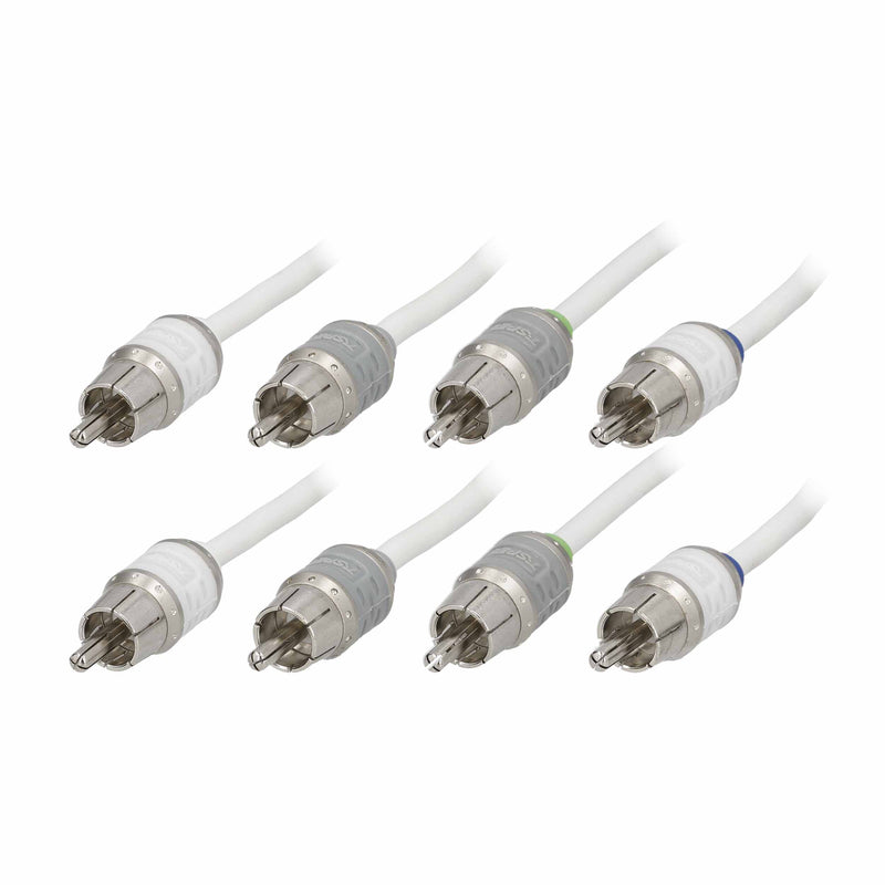 T-Spec V10R174 v10 Series 4-Channel Marine Grade Ultra-flexible RCA Audio Cable 17FT