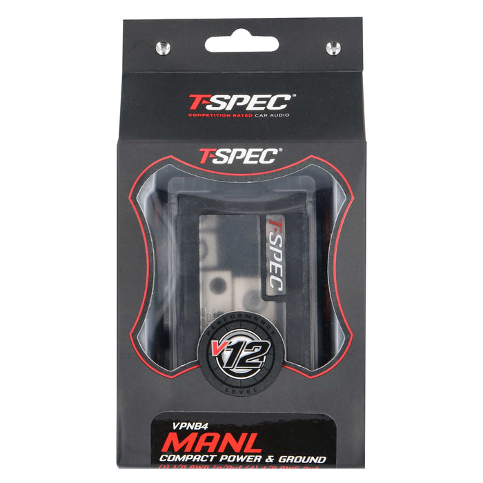 T-spec VPNB4 MANL 4-Position All-In-One Distribution Block