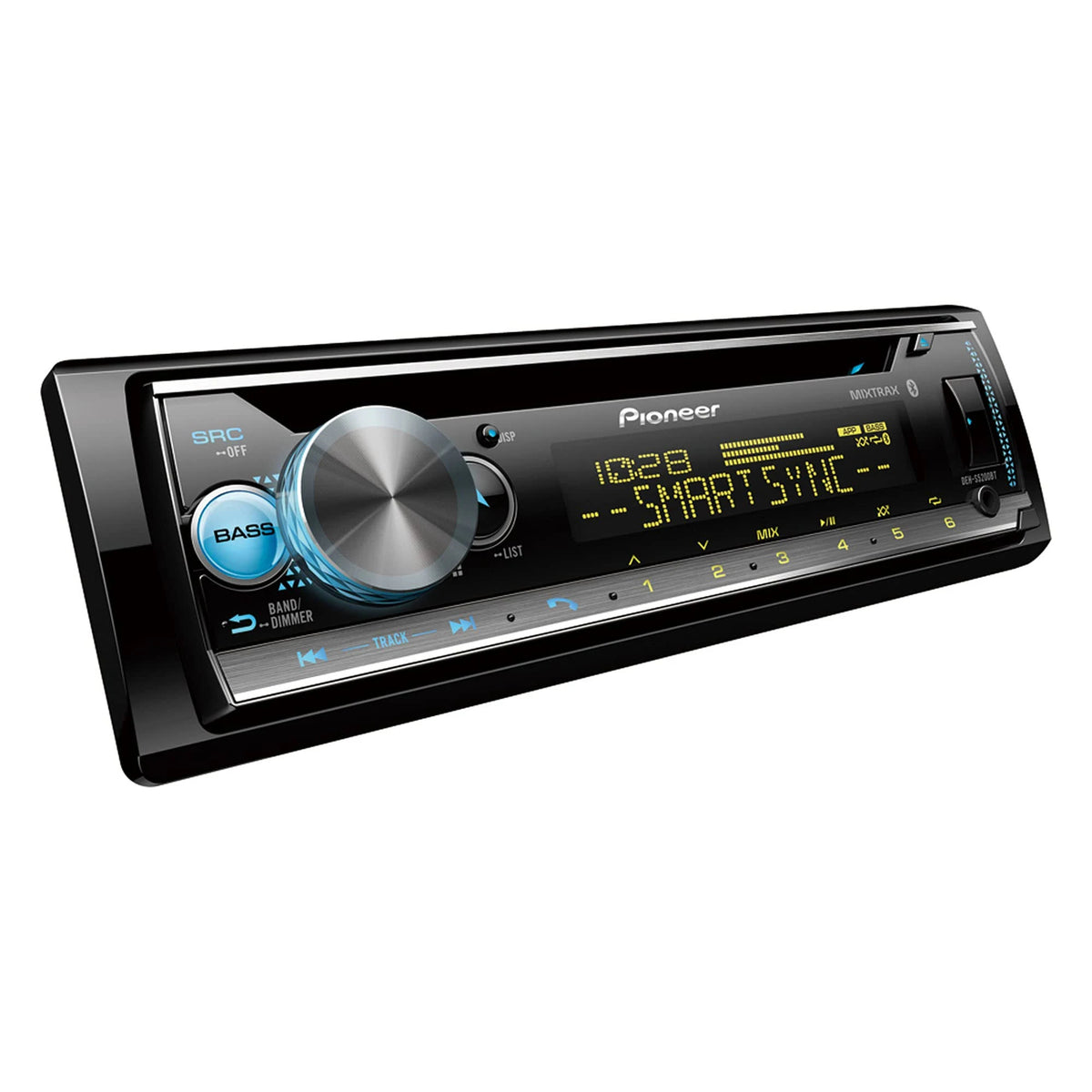 Pioneer DEH-S5200BT CD Receiver with Built-in Bluetooth and Pioneer Sm