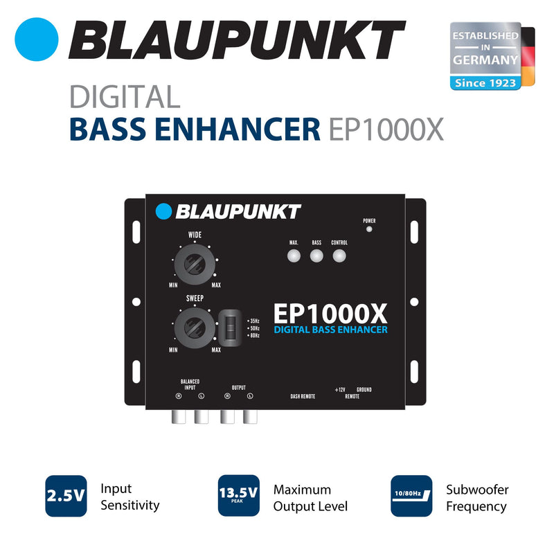 Blaupunkt EP1000X Digital Bass Enhancer and Bass Note Restorer