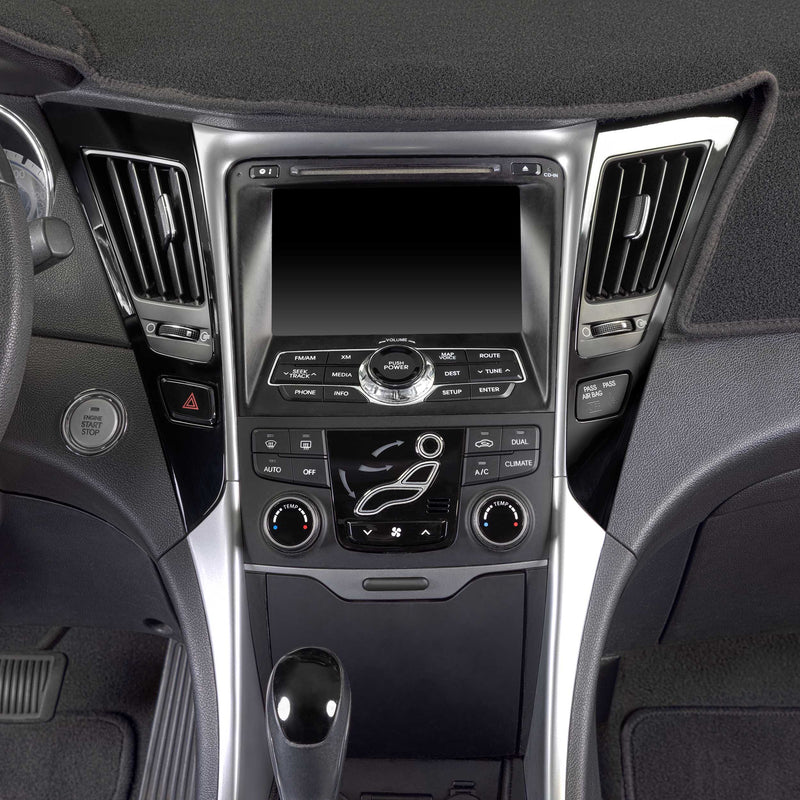 Metra 95-7296 Double DIN Stereo Install Dash Kit for Hyundai Sonata 2011-2015 Vehicles