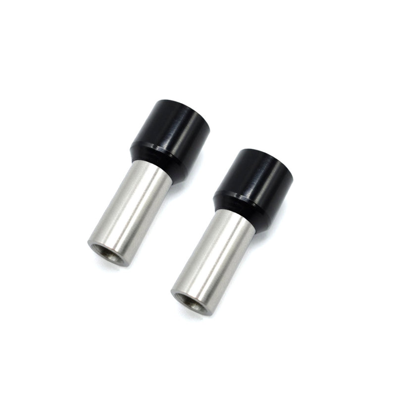 The Wires Zone 4 Gauge Wire Ferrule Connectors Black Barrel - (25 pack)
